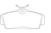 WAGNER WBP23093A Brake Pad Set, disc brake