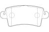 WAGNER WBP23669A Brake Pad Set, disc brake