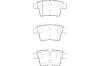 WAGNER WBP24260A Brake Pad Set, disc brake