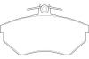 WAGNER WBP20168A Brake Pad Set, disc brake