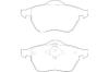 WAGNER WBP21911A Brake Pad Set, disc brake