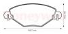 BENDIX 573027B Brake Pad Set, disc brake