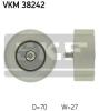 SKF VKM38242 Deflection/Guide Pulley, v-ribbed belt