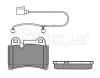 MEYLE 0252409717 Brake Pad Set, disc brake
