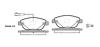 ROADHOUSE 2859.12 (285912) Brake Pad Set, disc brake