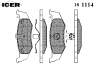 ICER 181114 Brake Pad Set, disc brake