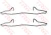 TRW PFK352 Accessory Kit, disc brake pads
