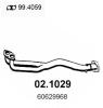 ASSO 02.1029 (021029) Exhaust Pipe