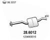 ASSO 28.6012 (286012) Middle Silencer