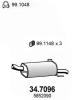 ASSO 34.7096 (347096) End Silencer