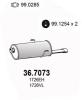 ASSO 36.7073 (367073) End Silencer