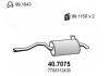ASSO 40.7075 (407075) End Silencer