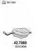 ASSO 42.7060 (427060) End Silencer