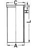 KOLBENSCHMIDT 88031110 Cylinder Sleeve