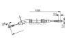 BOSCH 1987477212 Cable, parking brake