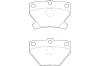 WAGNER WBP23521A Brake Pad Set, disc brake