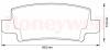 BENDIX 572492B Brake Pad Set, disc brake