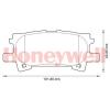 BENDIX 572621B Brake Pad Set, disc brake