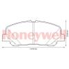 BENDIX 572652B Brake Pad Set, disc brake