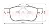 BENDIX 573003B Brake Pad Set, disc brake