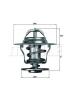 BEHR THERMOT-TRONIK TX1380D Thermostat, coolant