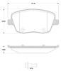 NK 224791 Brake Pad Set, disc brake