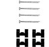 NK 7999951 Accessory Kit, disc brake pads