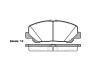ROADHOUSE 21287.00 (2128700) Brake Pad Set, disc brake