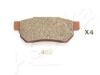 ASHIKA 51-04-402 (5104402) Brake Pad Set, disc brake