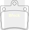 BRECK 219000070200 Brake Pad Set, disc brake
