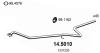 ASSO 14.5010 (145010) Exhaust Pipe