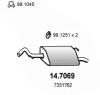 ASSO 14.7069 (147069) End Silencer