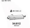 ASSO 34.6112 (346112) Middle Silencer