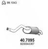 ASSO 40.7095 (407095) End Silencer