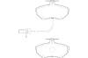 WAGNER WBP21945B Brake Pad Set, disc brake