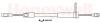 BENDIX 432907B Cable, parking brake