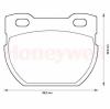 BENDIX 572494B Brake Pad Set, disc brake
