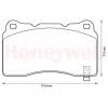 BENDIX 572508B Brake Pad Set, disc brake
