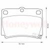 BENDIX 572519B Brake Pad Set, disc brake