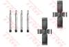 TRW PFK73 Accessory Kit, disc brake pads