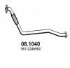 ASSO 08.1040 (081040) Exhaust Pipe