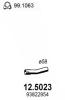 ASSO 12.5023 (125023) Exhaust Pipe