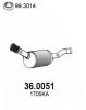 ASSO 36.0051 (360051) Catalytic Converter
