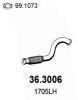 ASSO 36.3006 (363006) Exhaust Pipe