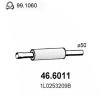 ASSO 46.6011 (466011) Middle Silencer