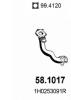 ASSO 58.1017 (581017) Exhaust Pipe