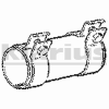 KLARIUS 430462 Pipe Connector, exhaust system