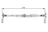 BOSCH 1987476886 Brake Hose
