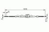 BOSCH 1987477815 Cable, parking brake