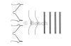 BOSCH 1987474208 Accessory Kit, disc brake pads
